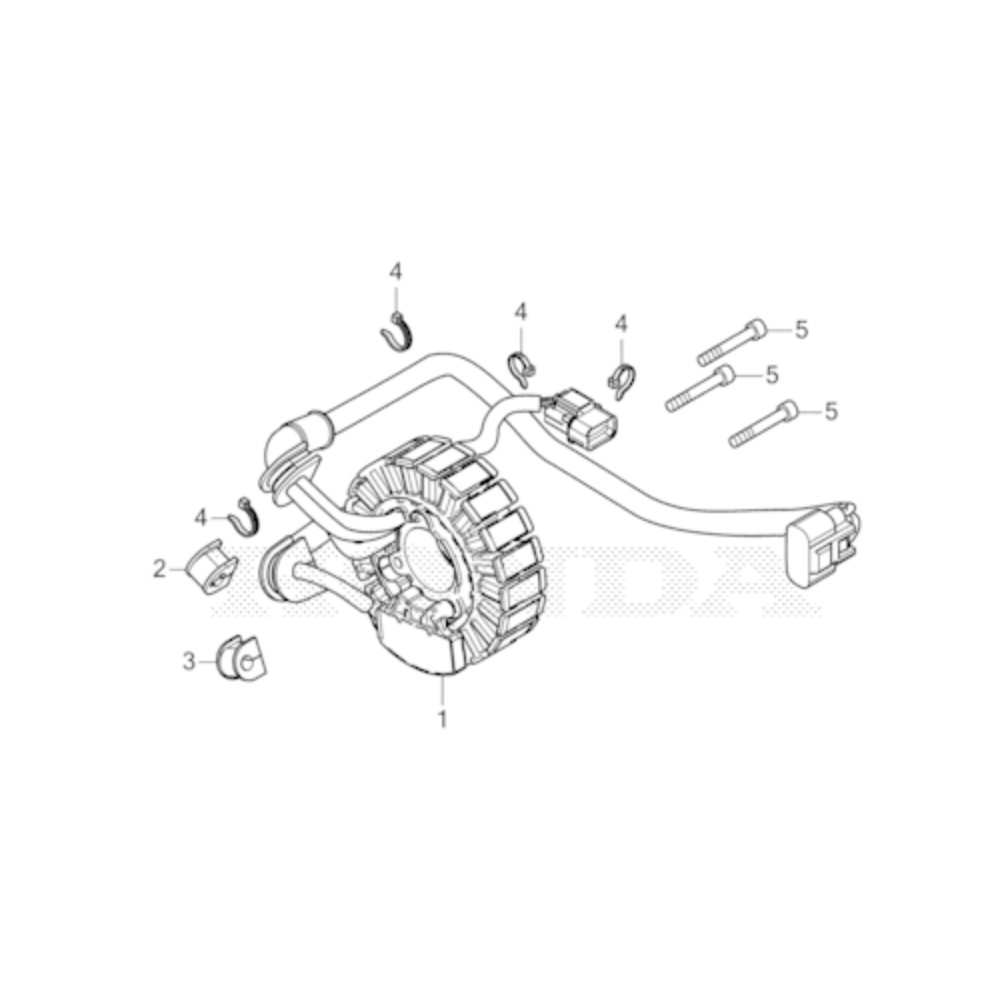 Honda eGX stator